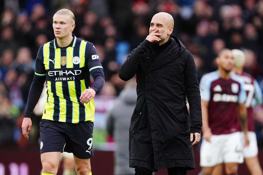 Norský  kanonýr Erling Haaland vzal trápení Manchesteru City na sebe.