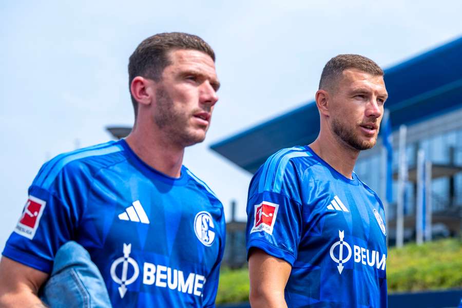 Dzeko ist zurück auf Schalke Dzeko ist zurück auf Schalke