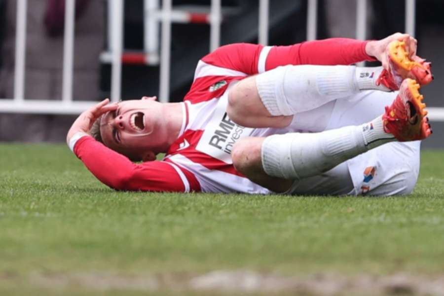 Posila Viktorie Žižkov Štěpán Šebrle po ošklivém faulu.