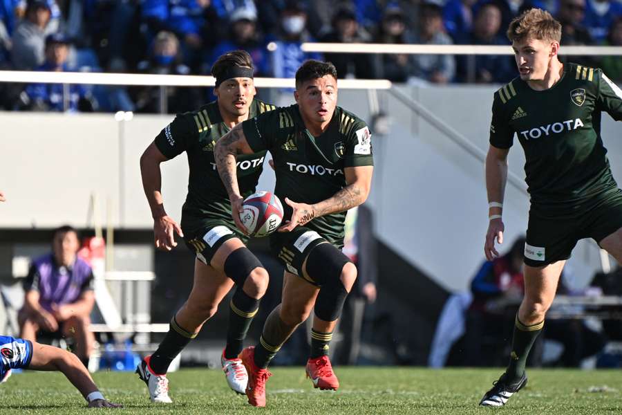 Charlie Lawrence in action for Toyota Verblitz earlier this year.  Charlie Lawrence in action for Toyota Verblitz earlier this year.