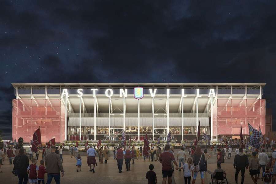 Os planos de remodelação do Aston Villa
