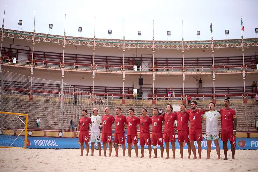 A equipa de Portugal que conquistou o Mundialito A equipa de Portugal que conquistou o Mundialito