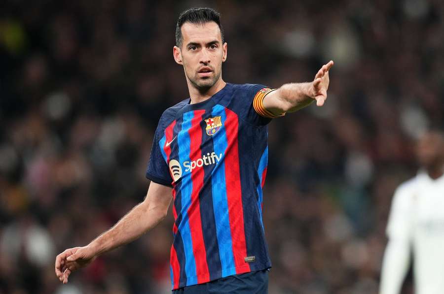 Sergio Busquets był zadowolony po wygraniu meczu z Realem w Copa del Rey