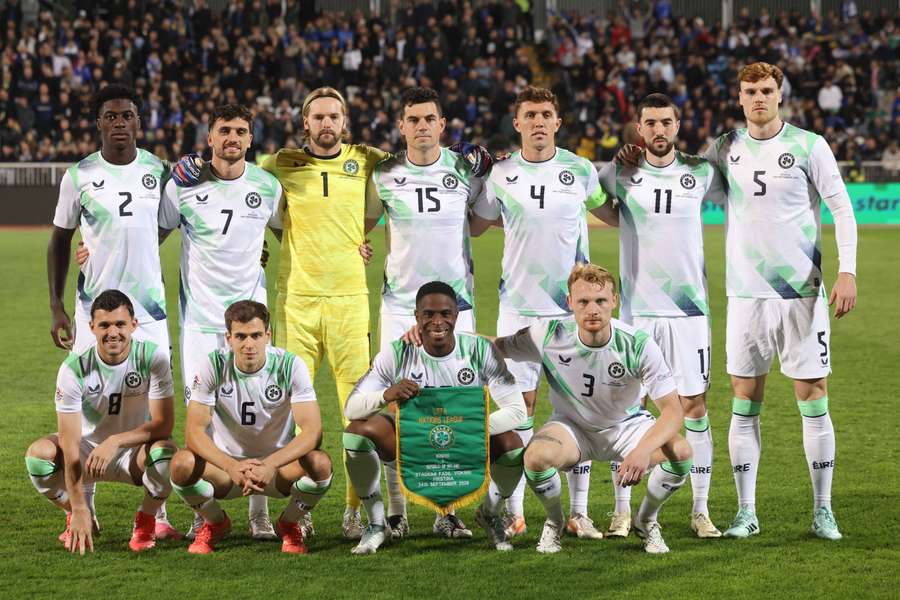La nazionale irlandese La nazionale irlandese