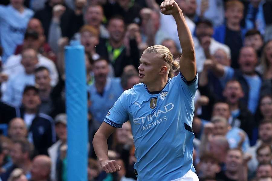 Haaland já possui quatro gols na atual edição da Premier League