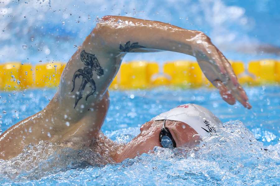 Florian Wellbrock überzeugte bereits im Freiwasser.