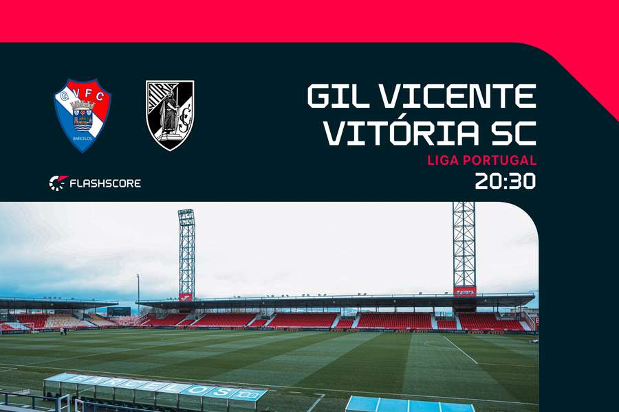 Gil Vicente recebe o Vitória SC em Barcelos
