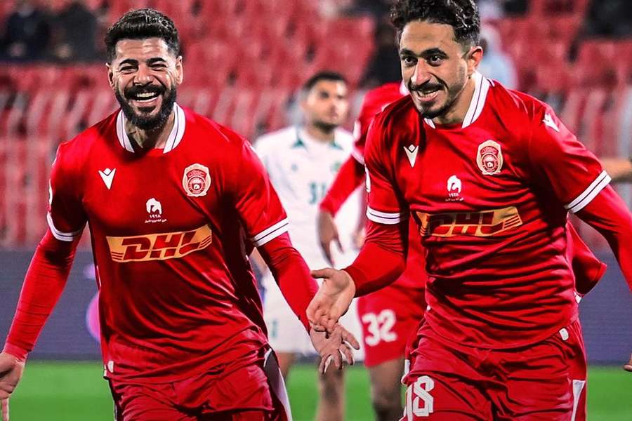 A festa de Abdulkarim, autor do golo da vitória A festa de Abdulkarim, autor do golo da vitória