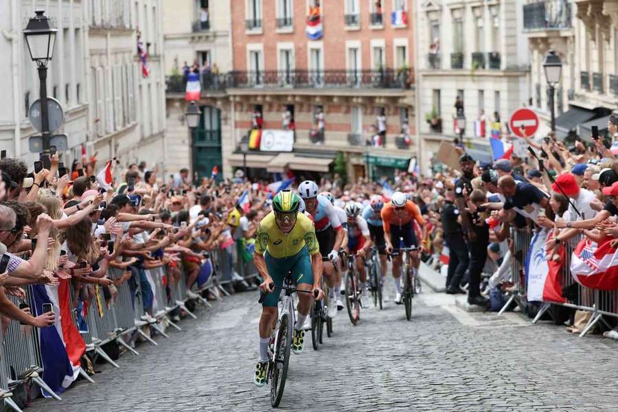 Ein gepflasterter Hügel für die Tour-Stars