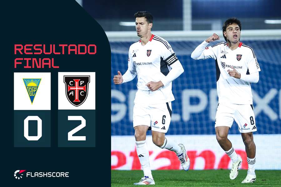 Telasco Segovia e Cassiano fizeram os golos