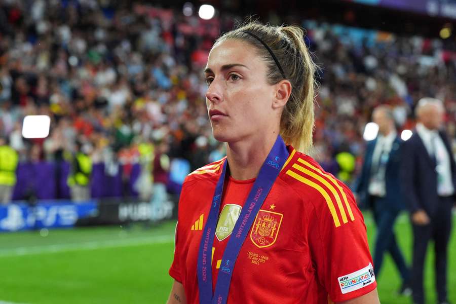 Alexia, después de la final de la Eurocopa femenina