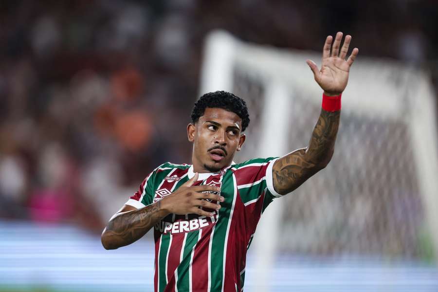 John Kennedy encerrou jejum na goleada contra o São Paulo John Kennedy encerrou jejum na goleada contra o São Paulo