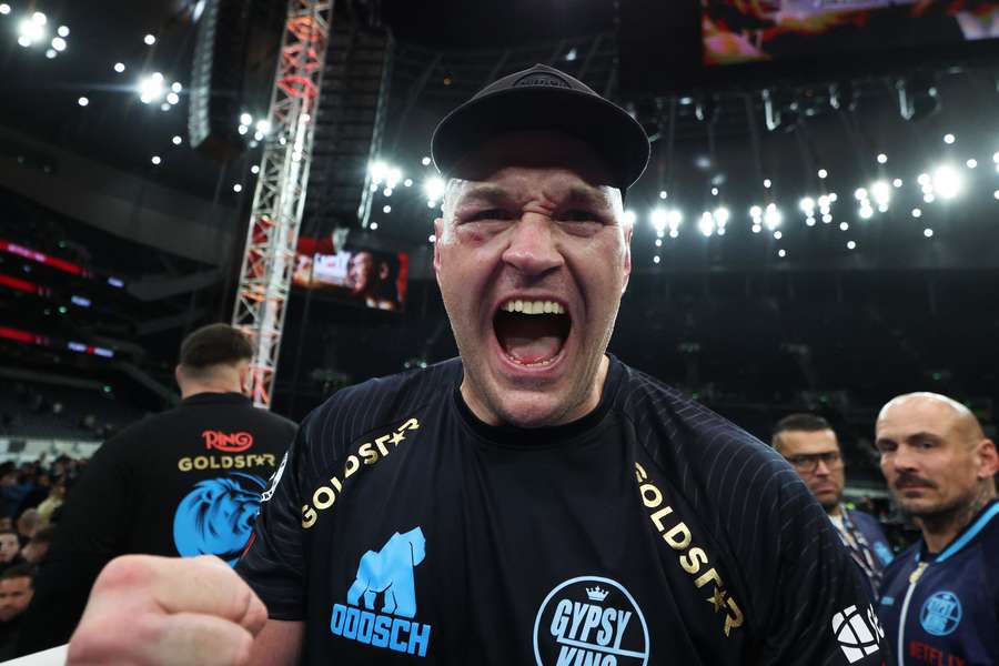 Tyson Fury beat Russia’s Arslanbek Makhmudov in April Tyson Fury beat Russia’s Arslanbek Makhmudov in April