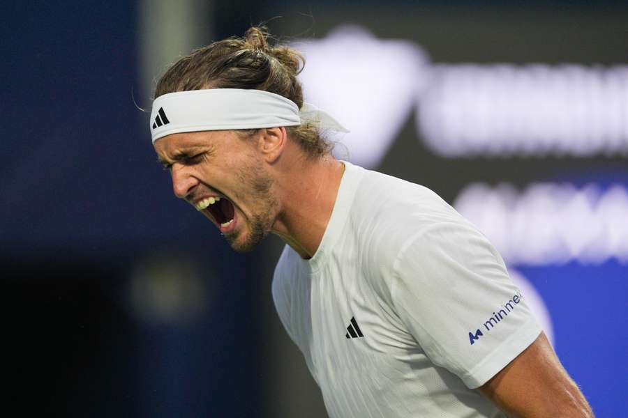 Alexander Zverev freut sich über den Halbfinaleinzug