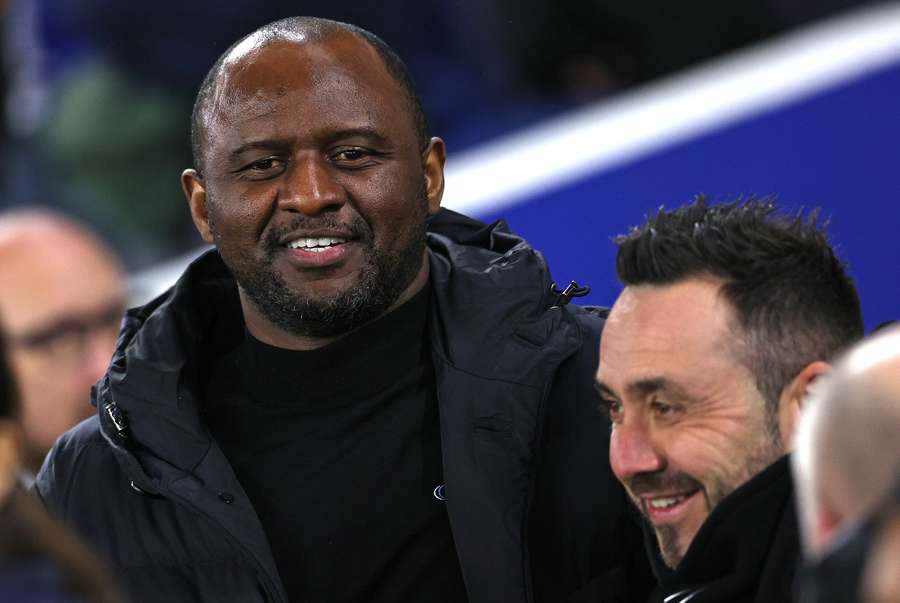 Patrick Vieira estava no Crystal Palace desde 2021