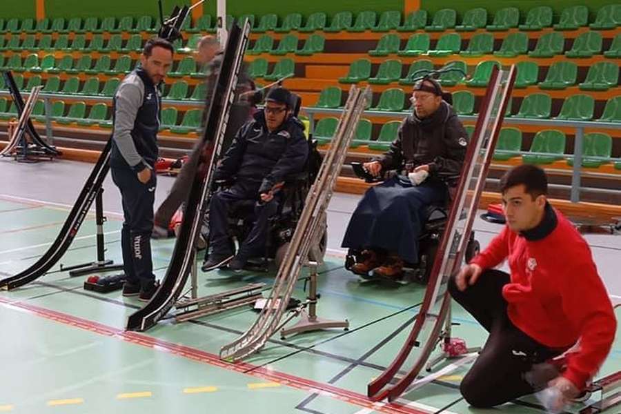 Ricardo Varela é atleta federado de Boccia