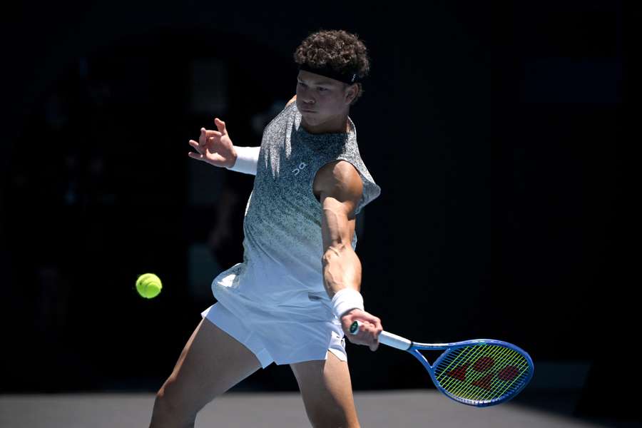 Ben Shelton în acțiune