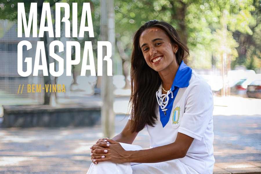 Maria Gaspar muda-se para o Famalicão Maria Gaspar muda-se para o Famalicão