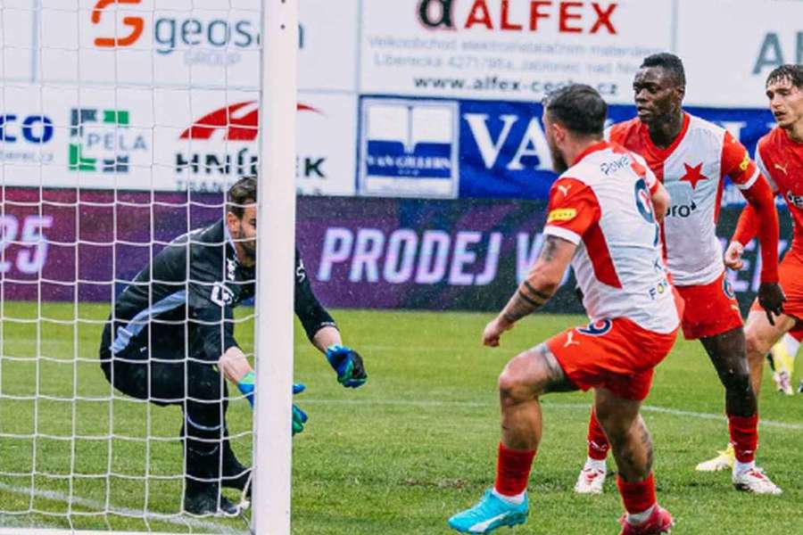 Ofenzivní hráč pražské Slavie Vasil Kušej