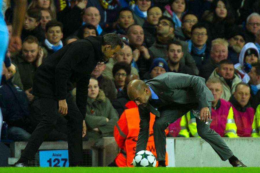 Pep Guardiola (r.) und Luis Enrique brauchen in der Champions League Punkte