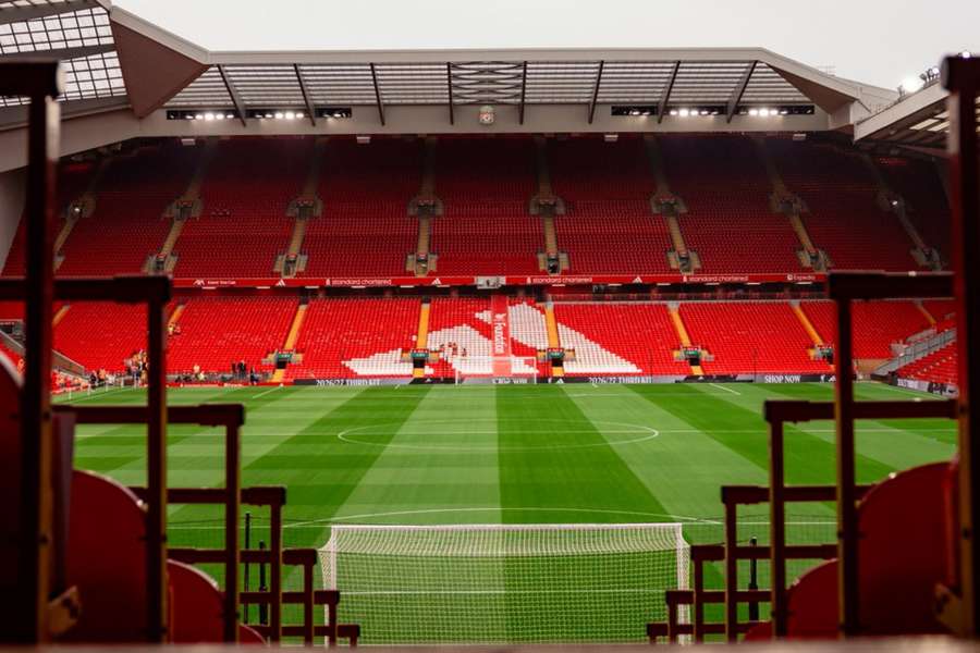 Bem-vindo de volta a Anfield Bem-vindo de volta a Anfield