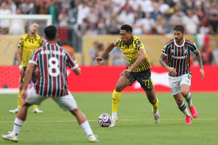 Bellingham debutoval za Dortmund.