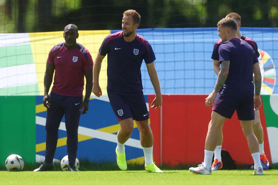 Kane in training for England