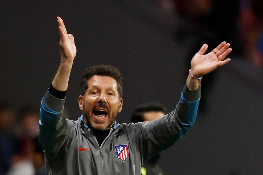 Diego Simeone demanding more from his side