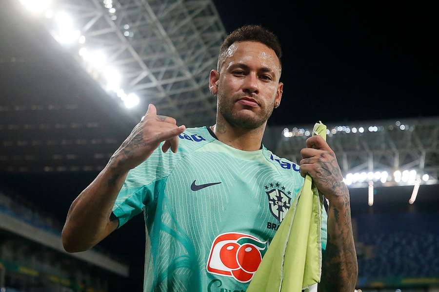 Neymar vai ao Mundial-2026 com o Brasil