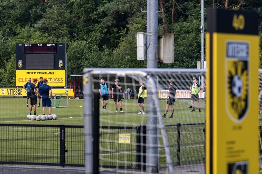 Vitesse's U21 practice sessions have seen increasingly fewer participants