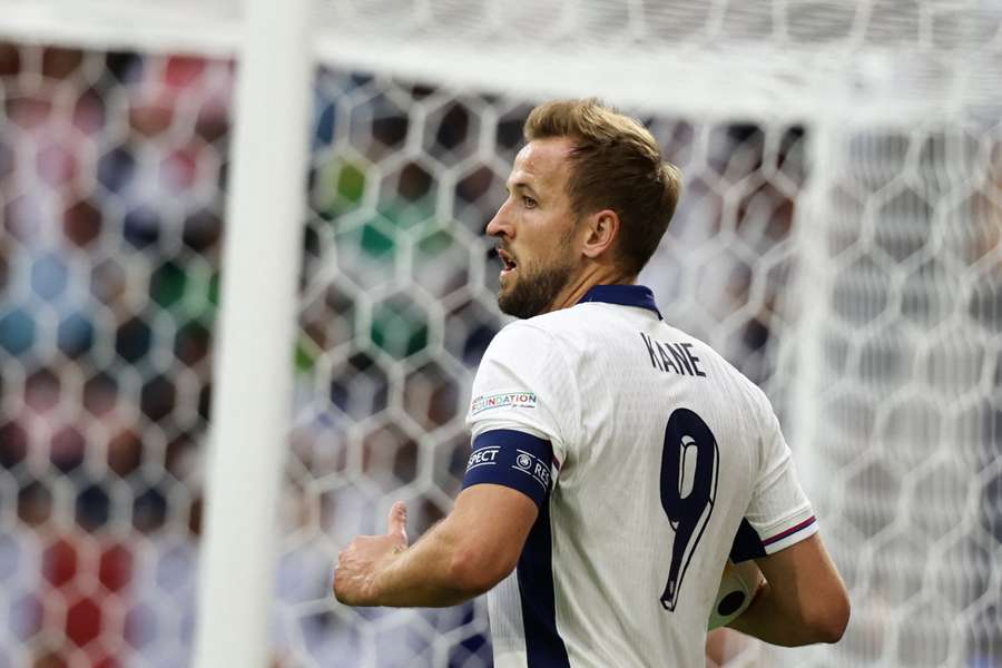 Harry Kane fez o gol da classificação contra a Eslováquia