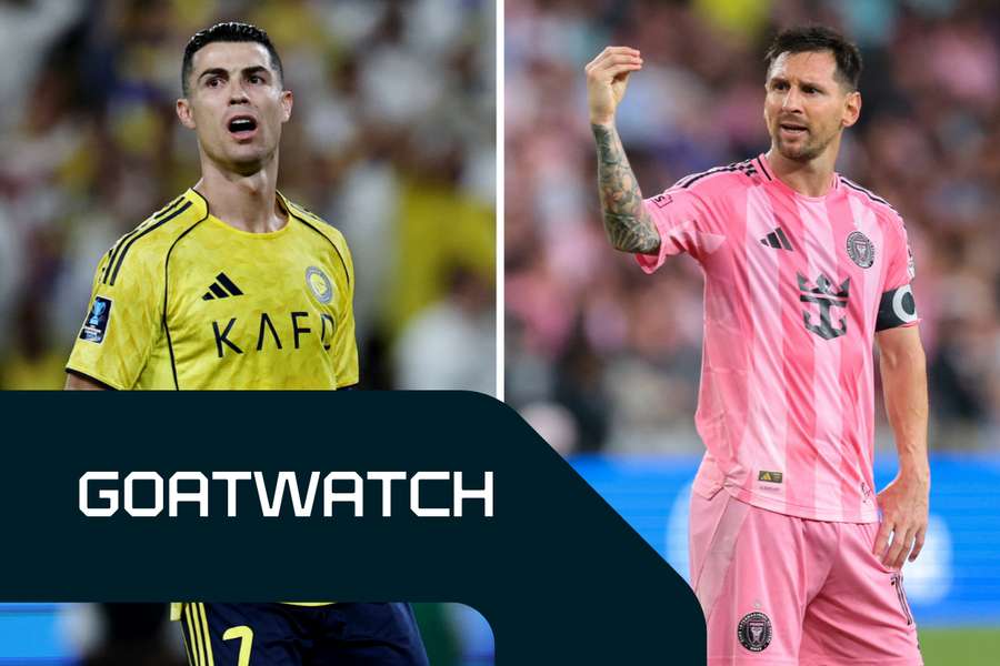 GOATwatch: Der wöchentliche Vergleich zwischen Cristiano Ronaldo und Lionel Messi GOATwatch: Der wöchentliche Vergleich zwischen Cristiano Ronaldo und Lionel Messi
