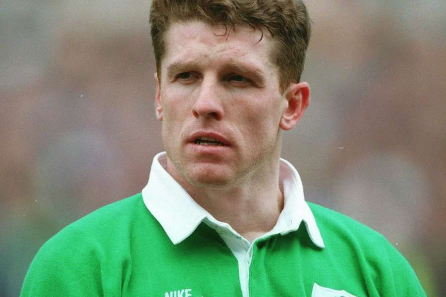 Brendan Mullin a competir pela Irlanda em 1995