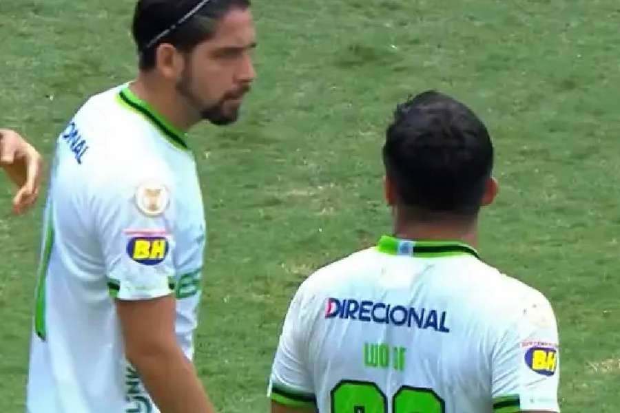 Aloísio e Benítez deixaram o clima quente no Horto