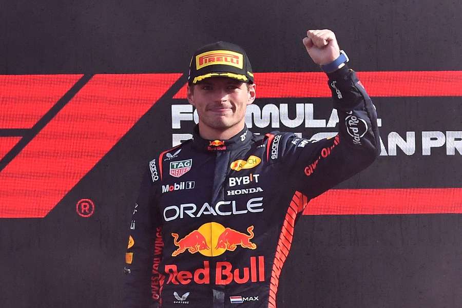 Max Verstappen venceu 10 corridas consecutivas durante a época de 2023