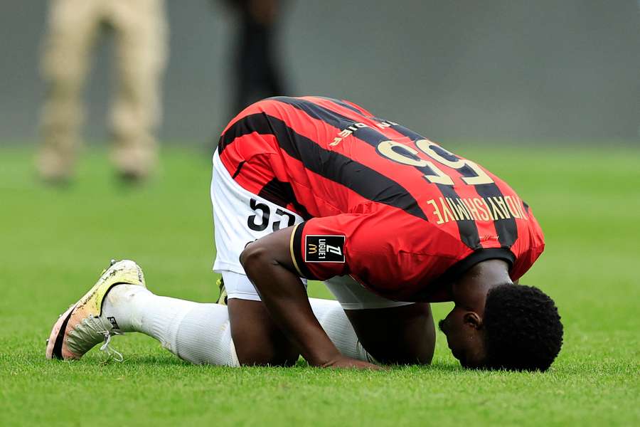 Youssouf Ndayishimiye avec Nice.