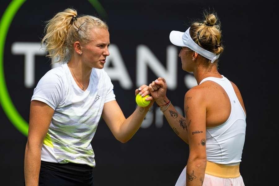 Kateřina Siniaková zkusila spojit síly s Markétou Vondroušovou.