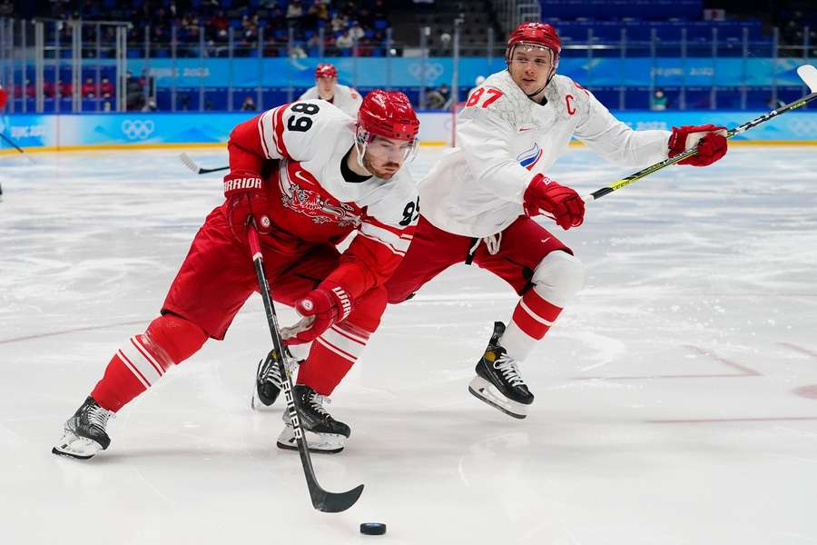 Mikkel Bødker var med til at slå Norge i VM-testen.