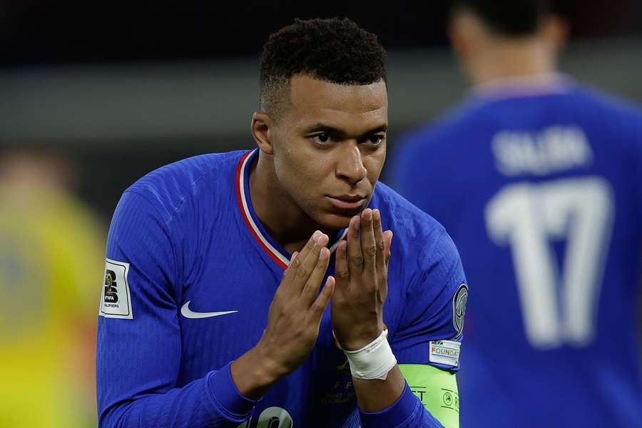 Kylian Mbappé verpasst das letzte Qualifikationsspiel. Kylian Mbappé verpasst das letzte Qualifikationsspiel.