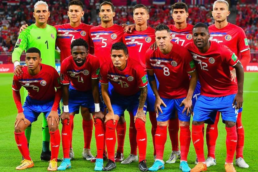 Teamgeist steht über allem: Die eingespielte Mannschaft von Costa Rica.