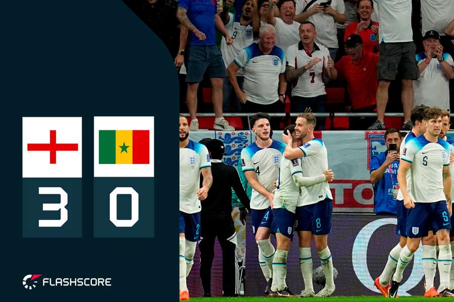 Anglicko kontrolovalo zápas, cez Senegal hladko postúpilo do štvrťfinále