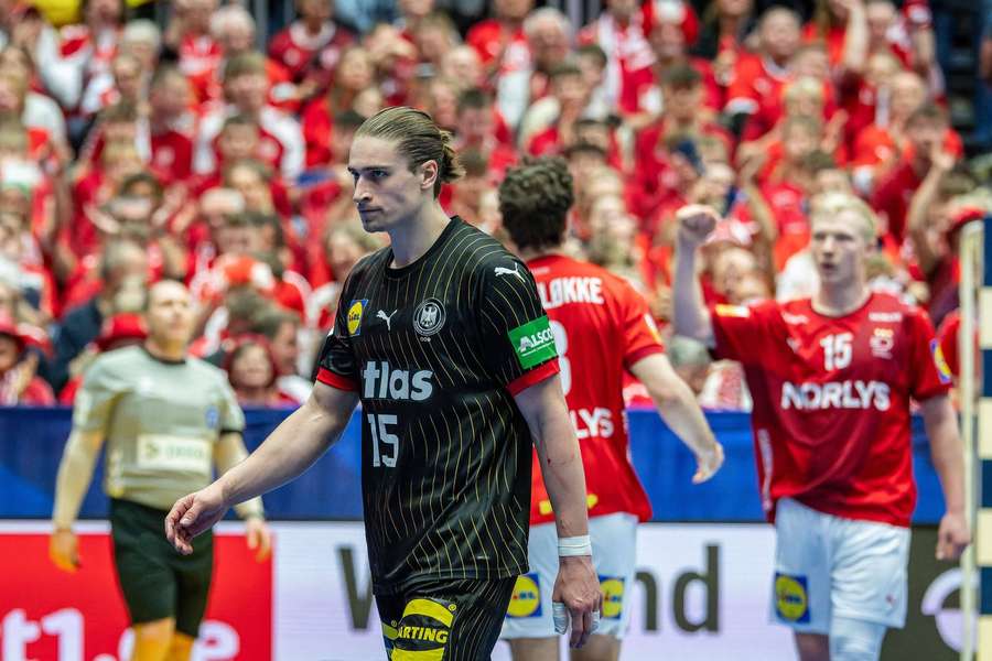 Juri Knorr gegen Dänemark.