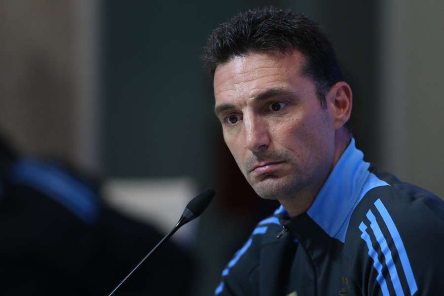 Scaloni, seleccionador argentino