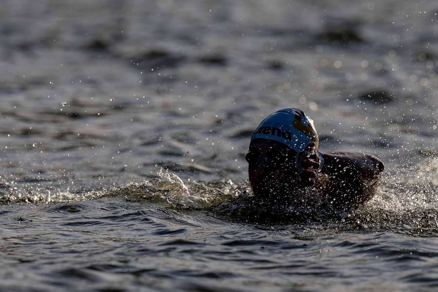 Olympia 2024: Leonie Beck beim Schwimmen in der Seine