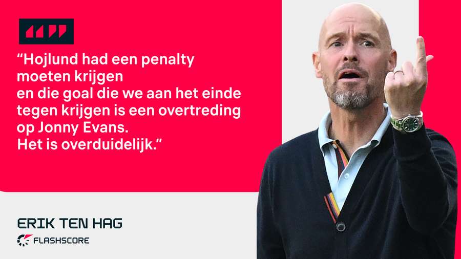 Ten Hag tegen Sky Sports