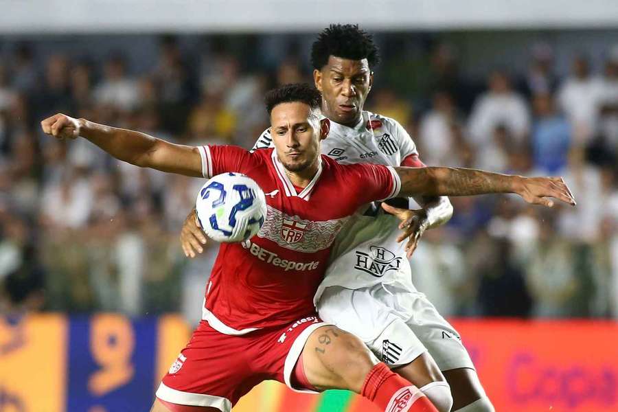 Santos e CRB ficaram no empate na Vila Belmiro