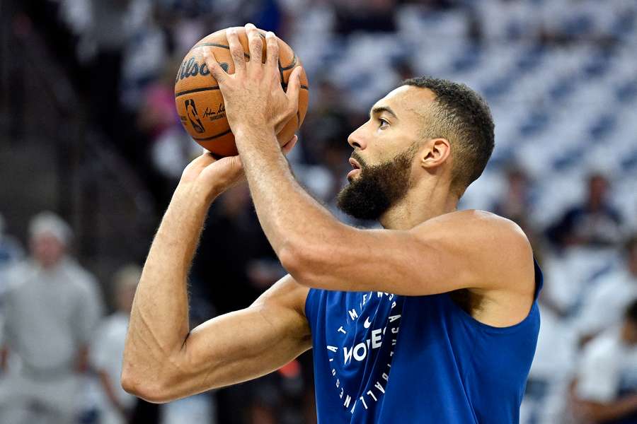 Rudy Gobert, jogador francês dos Minnesota Timberwolves