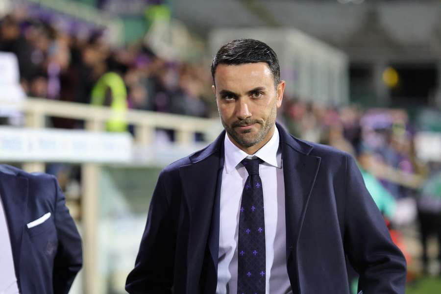 Raffaele Palladino prima di Fiorentina-Udinese