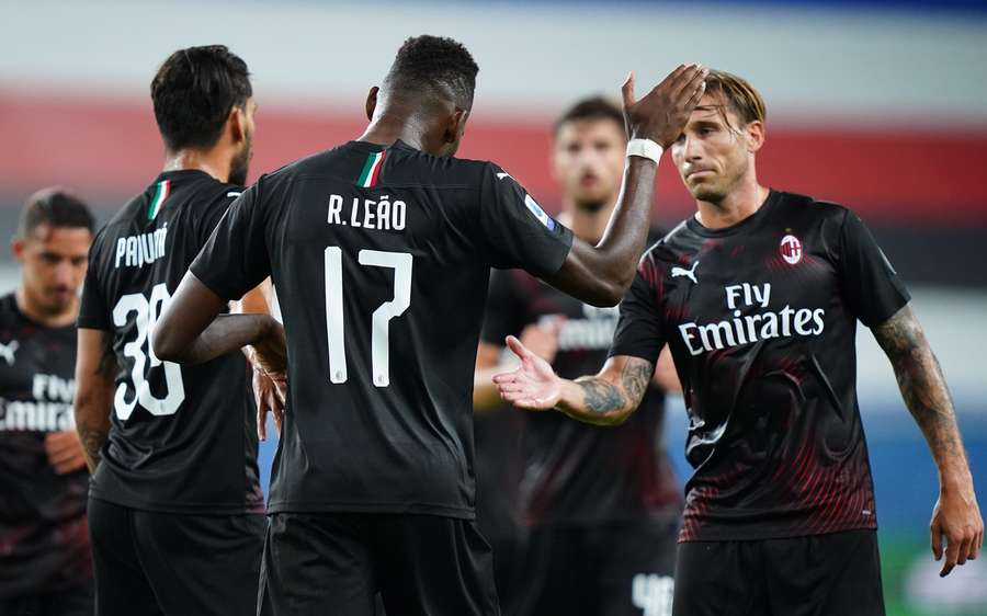 Rafael Leao e Lucas Biglia in rossonero Rafael Leao e Lucas Biglia in rossonero
