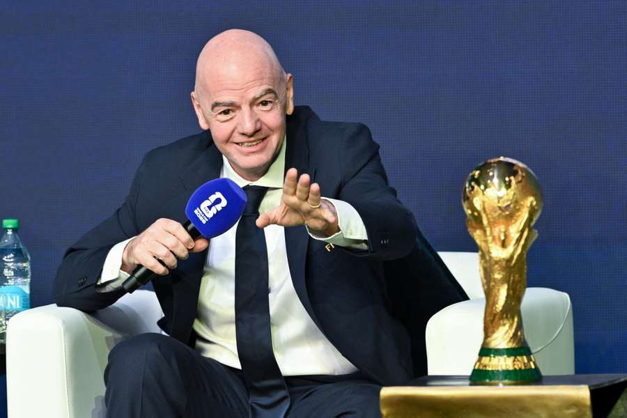 Infantino à Washington le 6 décembre.